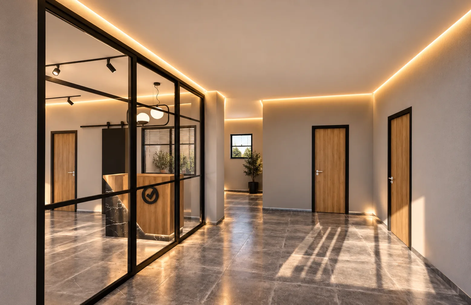 Metal Frame Offices — photograph 4